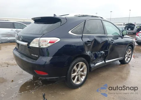 2010 Lexus Rx 350 из США, поврежденный, VIN 2T2ZK1BA0AC029899